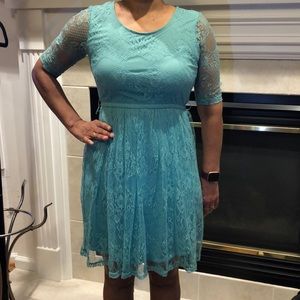 Sea foam green Vanity Dress